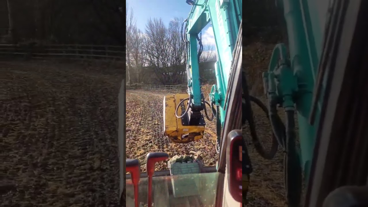 took a while to get there! Flail Deck Attachment - Used for clearing overgrowth from ditches