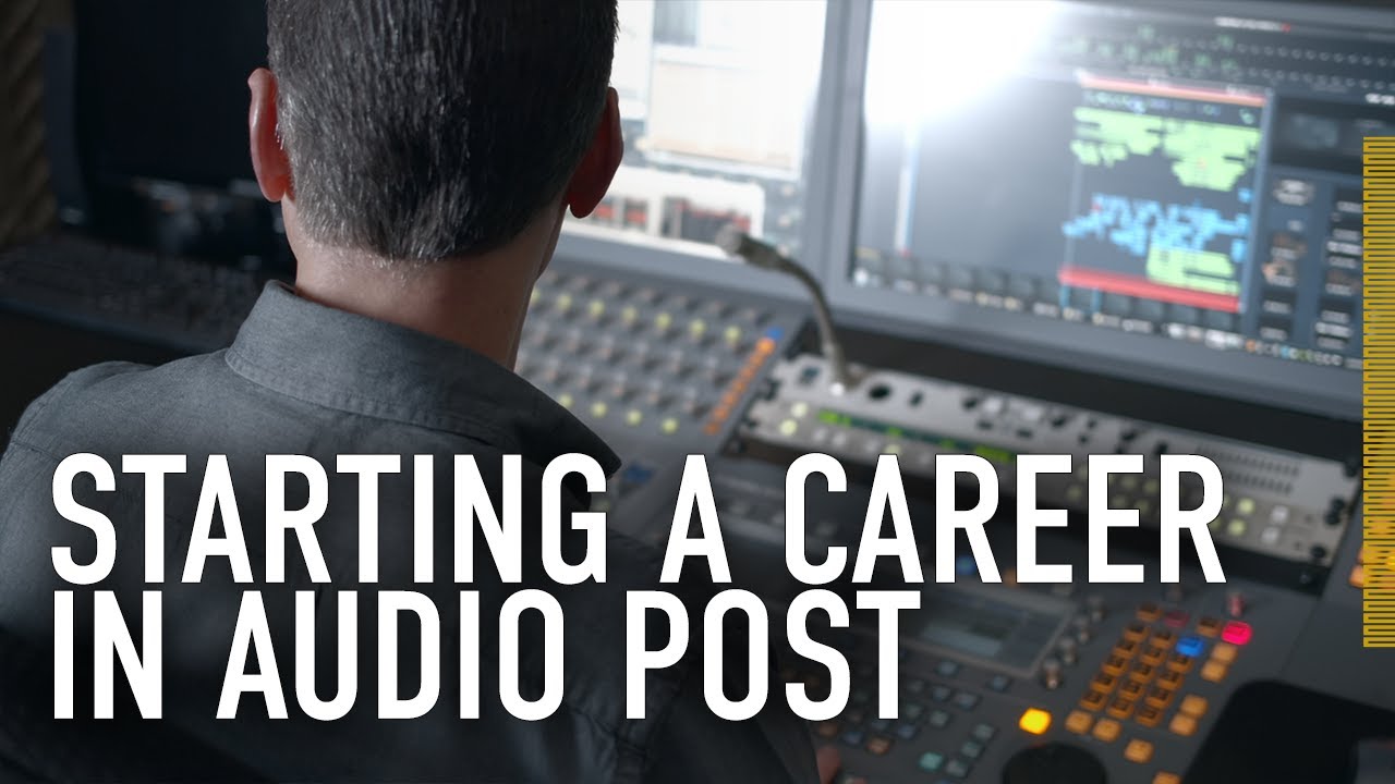 Audio Post Production (Finding a Career Path) | ADAM Audio