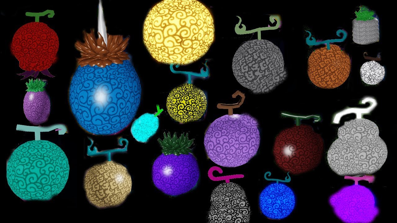 Roblox Blox Piece All Fruits Showcase! (Update 7)