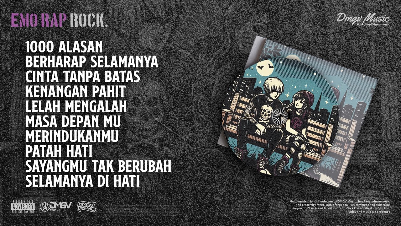 [Part 3] LELAH MENGALAH Full Album | Vocal Duet Emo Rap Rock #dmgvmusic