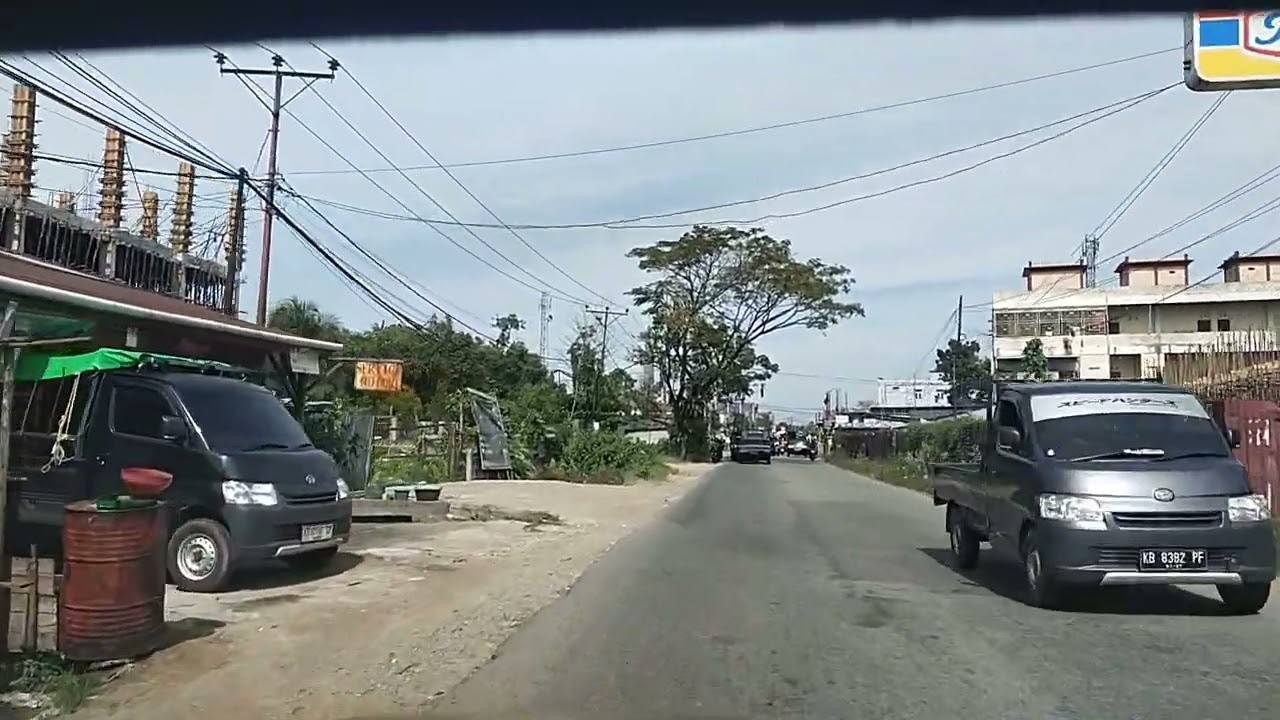 Suasana pagi desa kapur #kalbar #kkr #kuburaya  #vlog