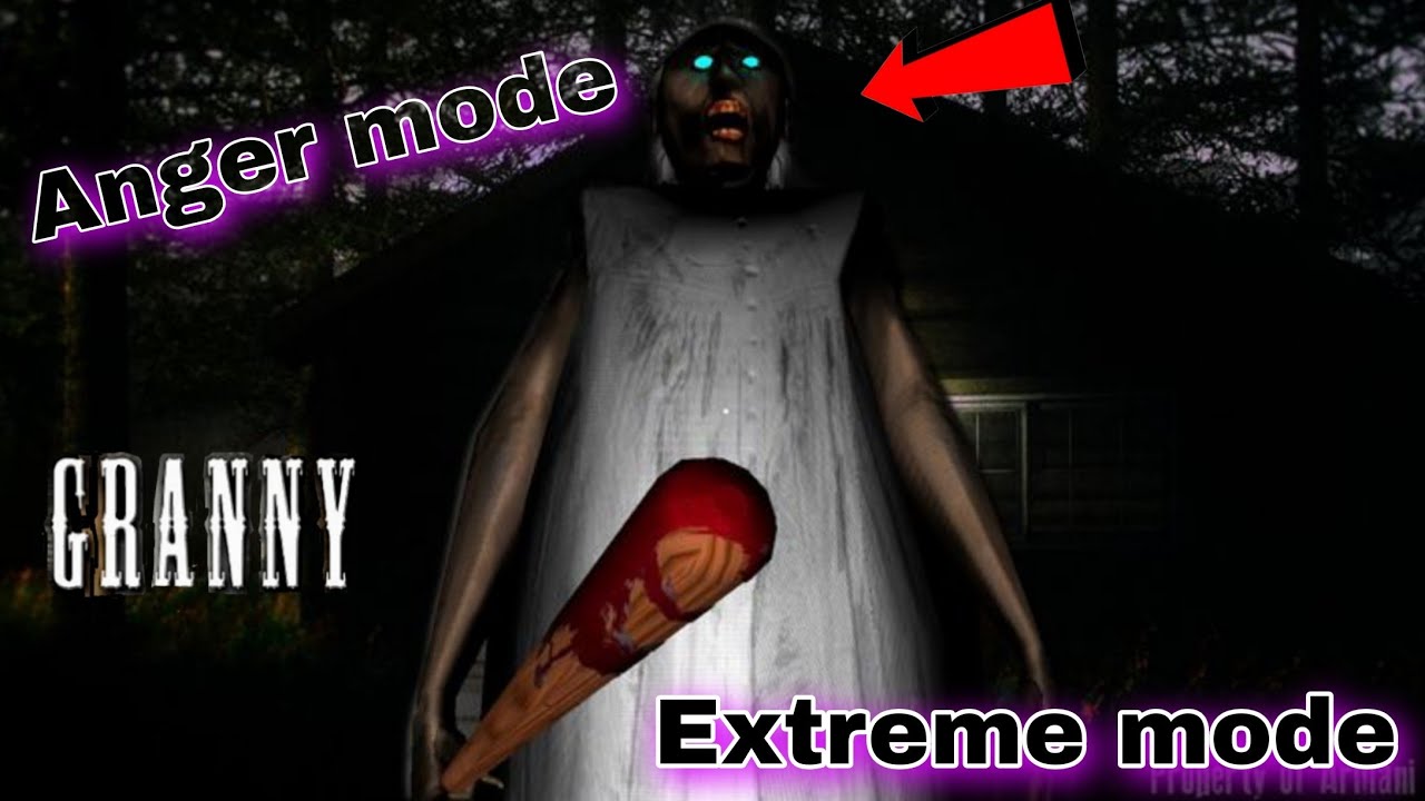 Granny 1.8.8 Extreme mode + Anger mode 