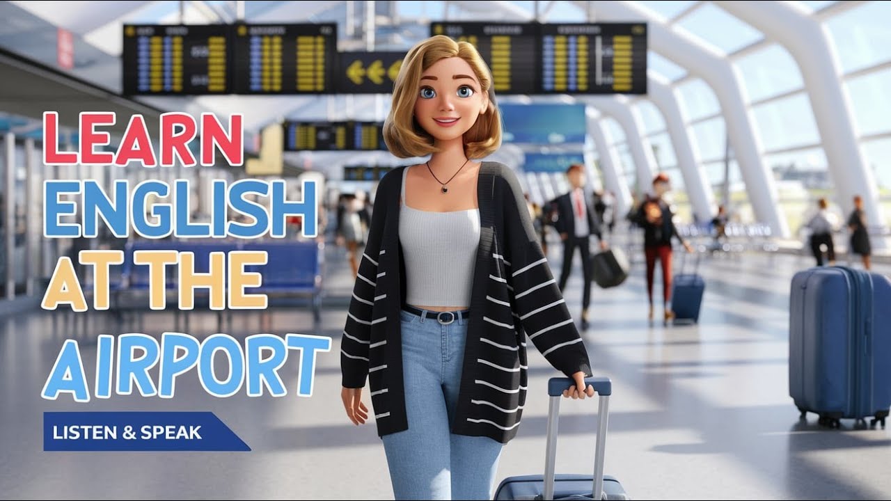 Learn English Through Airport Stories 
