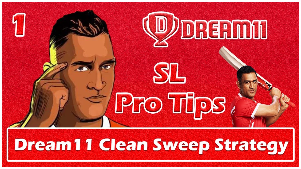 Dream11 Clean Sweep Strategy - Part 1 | Small League Pro Tips | CricStats Analyser | Tamil