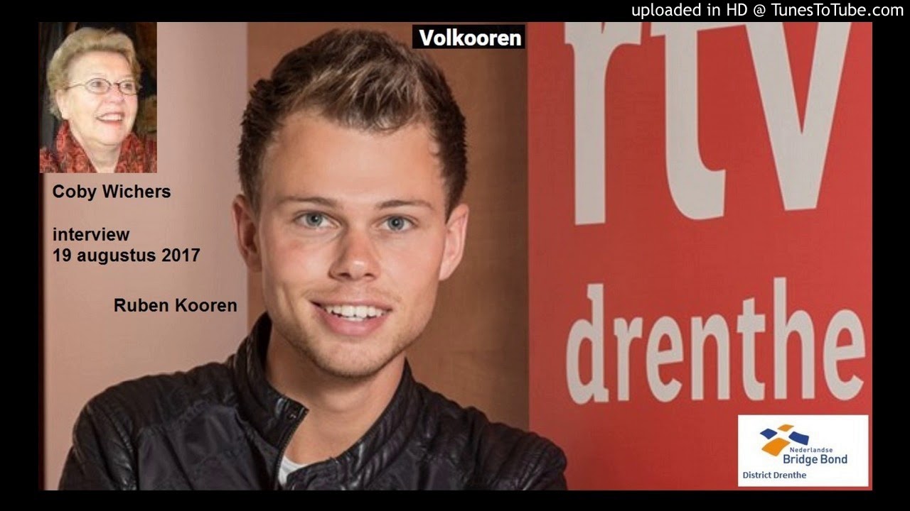 Interview Coby Wichers Bridgebond District Drenthe met RTV Drenthe 19-8-2017