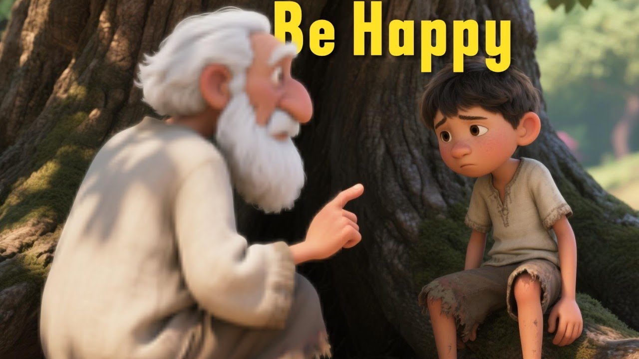 Be Happy | Motivational English Story 🌟 | Best Way to Improve Speaking Skills