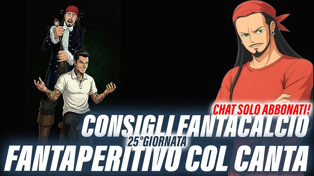 FANTAPERITIVO CON GLI ABBONATI - 25° GIORNATA FANTACALCIO