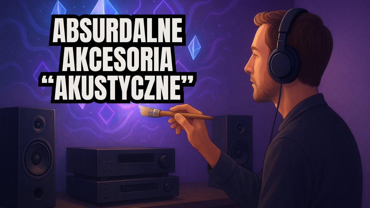 Absurdalne akcesoria akustyczne: kolczyki, wahadła i piegi