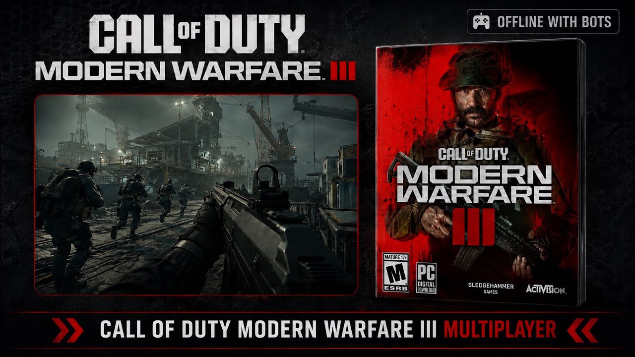 Modern Warfare III | Offline Multiplayer With Bots (IW9 Jupiter)