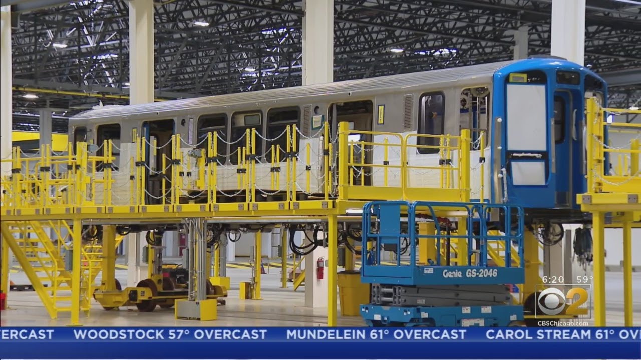 Hegewisch Factory Building Next Generation Of CTA Rail Cars