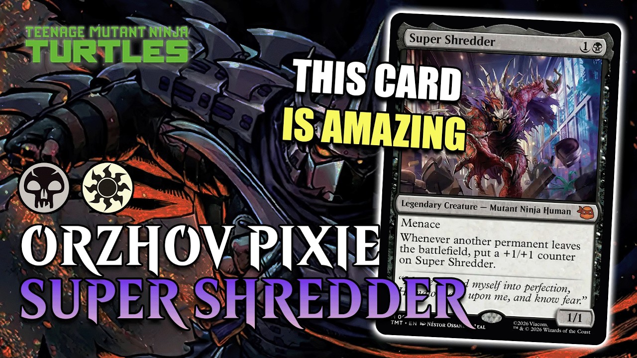 💀☀️ SUPER SHREDDER IS AMAZING FOR ORZHOV PIXIES | MTG ARENA Standard TMT Ninja Turtles