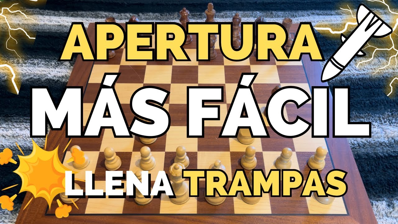 LA MEJOR APERTURA para GANAR en AJEDREZ