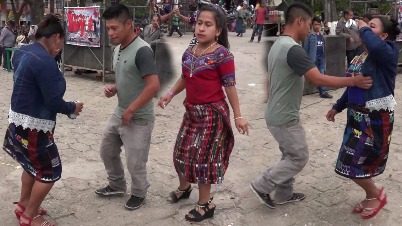 A disfrutar al baile no importa si es de día con la asociación de los coheteros en  joyabaj 2,022