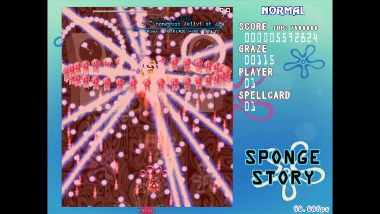Sponge Story by Cyberdrake (Danmakufu ph3)