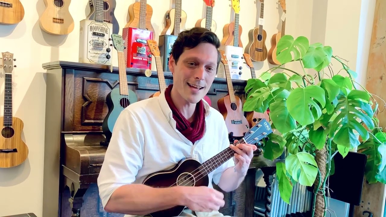 Duke of Uke Instore Performance - Christopher Davis Shannon - I'll See You In My Dreams