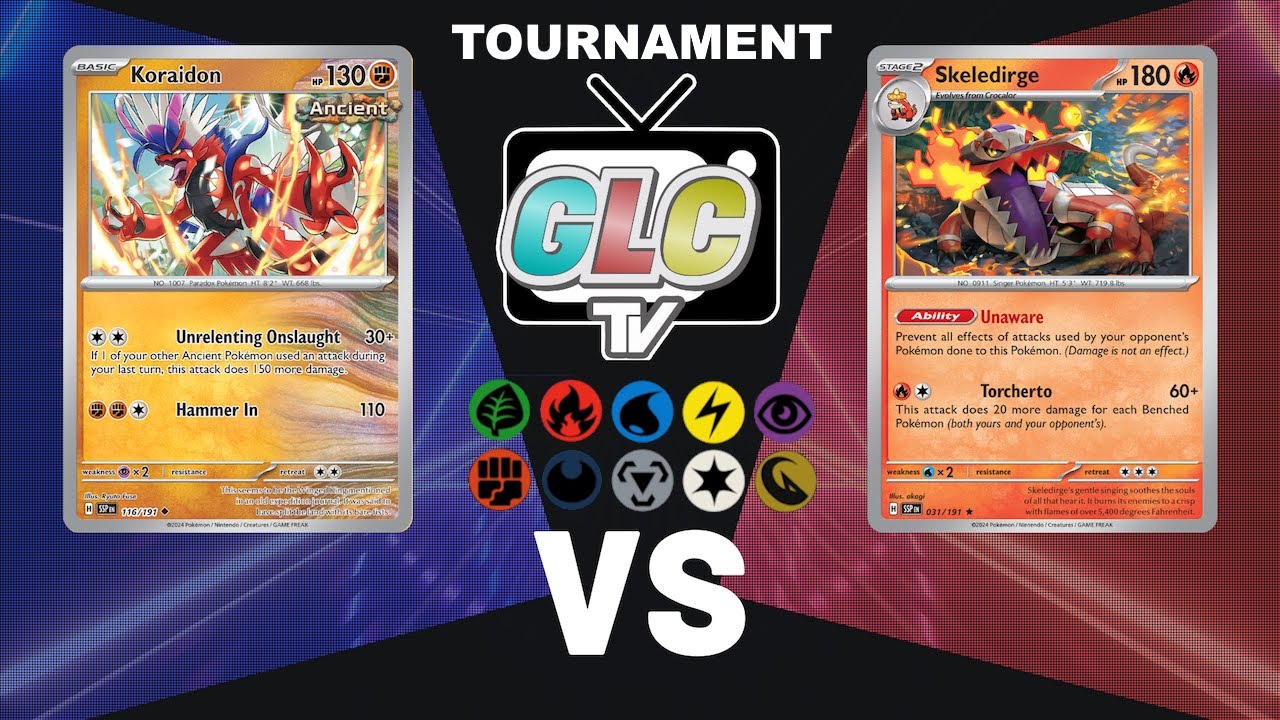 Penny Loop Fighting vs Swamp Fire - Pokemon TCG GLC Gameplay