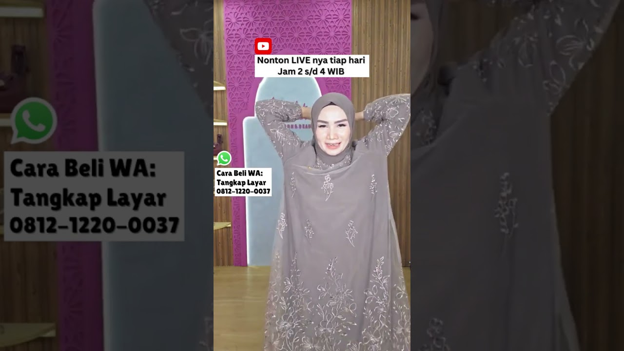 Live Shopping Tanah Abang Promo Diskon Terbaru Gamis Cantik #gamismurah #tas