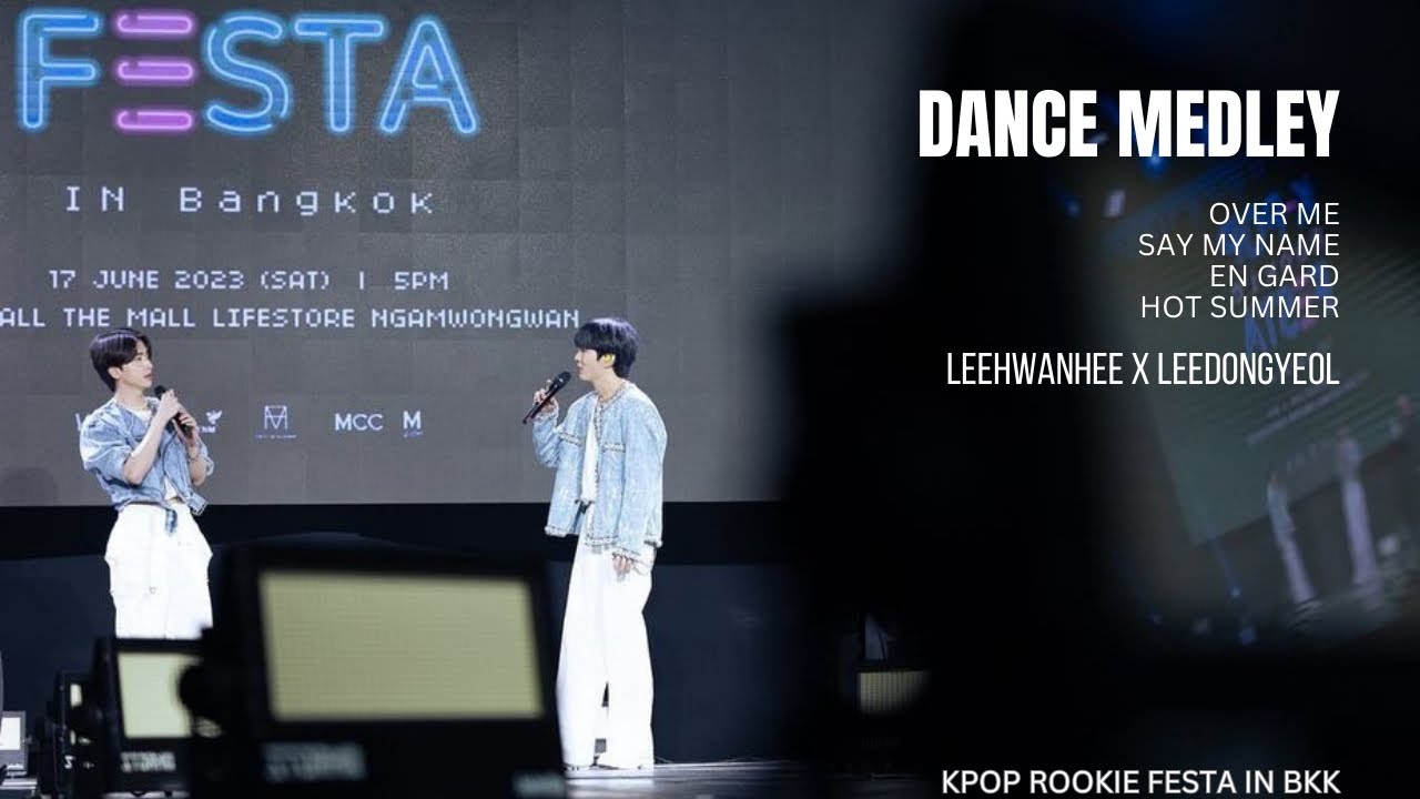 LEE HWAN HEE X LEE DONG YEOL - DANCE MEDLEY ( OVER ME , SAY MY NAME , EN GARD , HOT SUMMER )