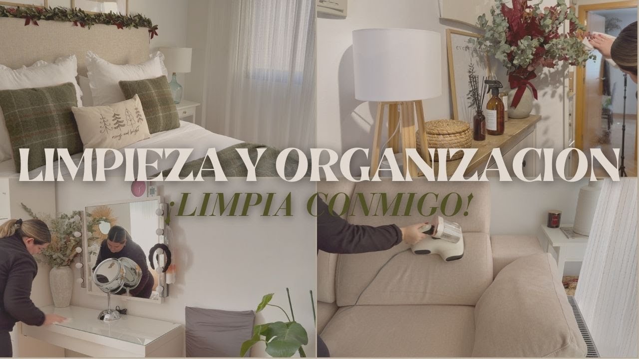 🎄RUTINA LIMPIEZA SEMANAL🎄 LIMPIANDO LA CASA PARA NAVIDAD 🎅🏼 ¡LIMPIA Y ORGANIZA CONMIGO! | JIGOO S100