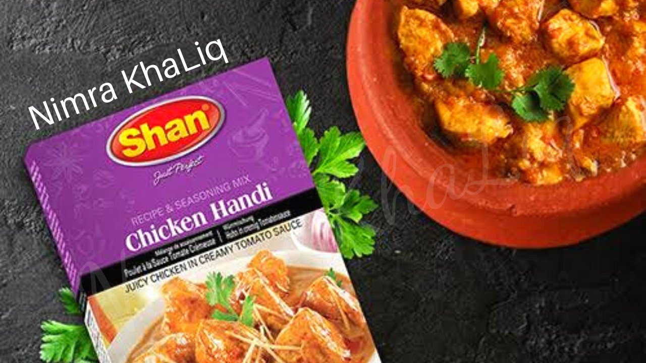 Shan Chicken Handi by Nimra KhaLiq Easy and quick recipe |Nk|
