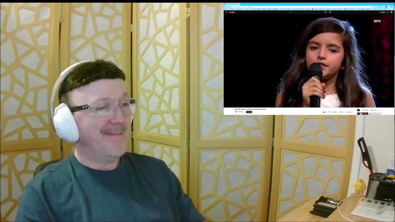 First Time Reaction to Angelina Jordan - Unchained Melody