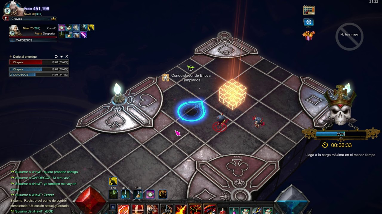 Noria Mu Legend Despertar Laberinto Lupa 13 PARTY