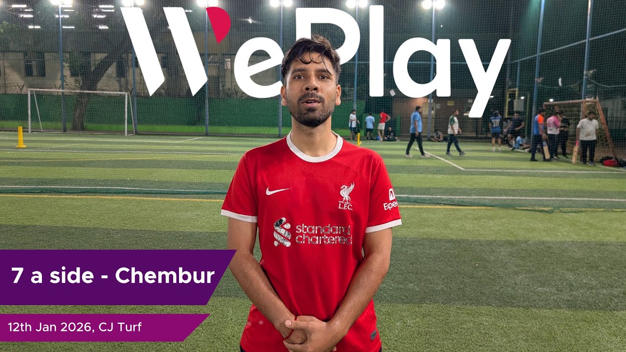 Football 7v7 Game at CJ Turf, Chembur, Mumbai on 12th January 2026 by WePlay