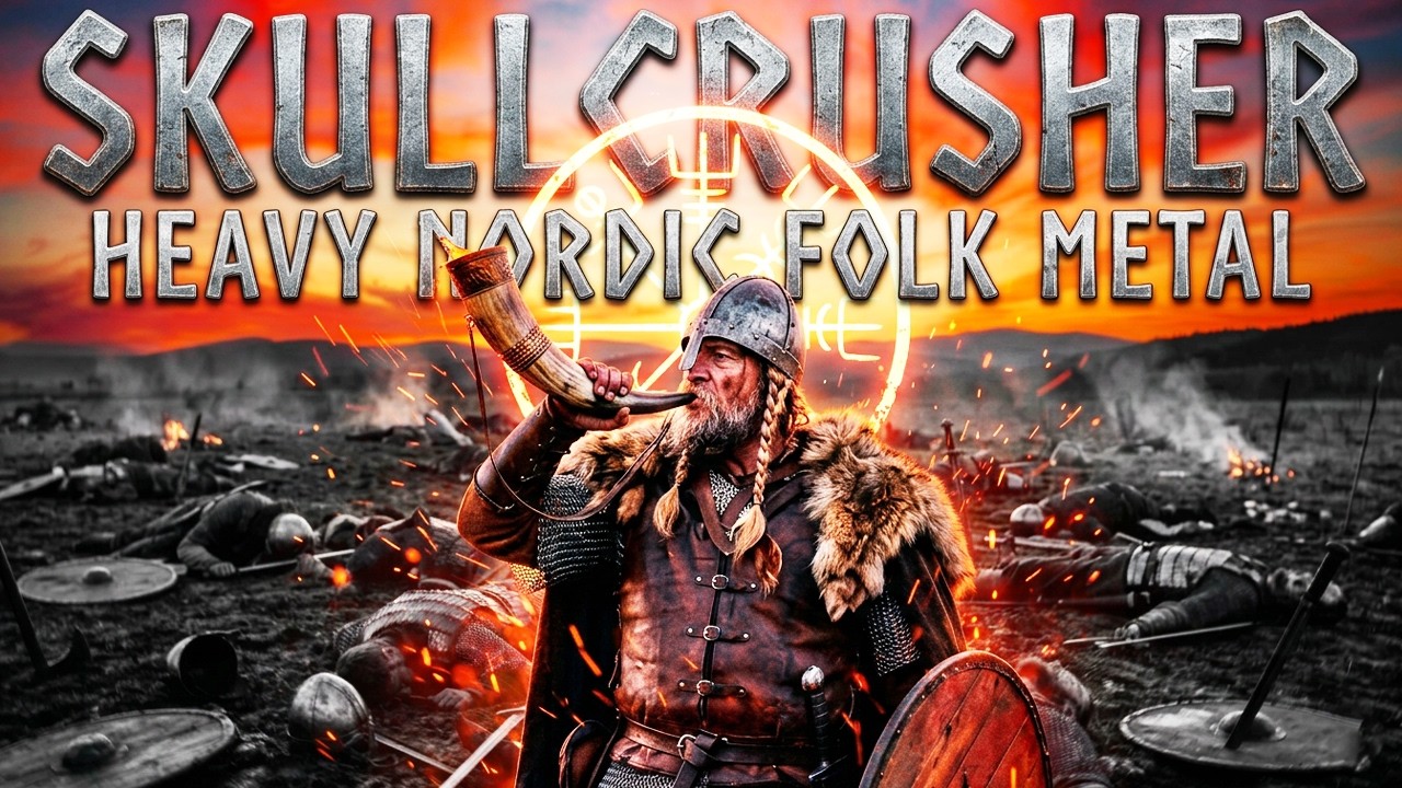 SKULLCRUSHER | Heavy Nordic Folk Metal (Brutal Viking Battle Anthem - Epic Workout Music)