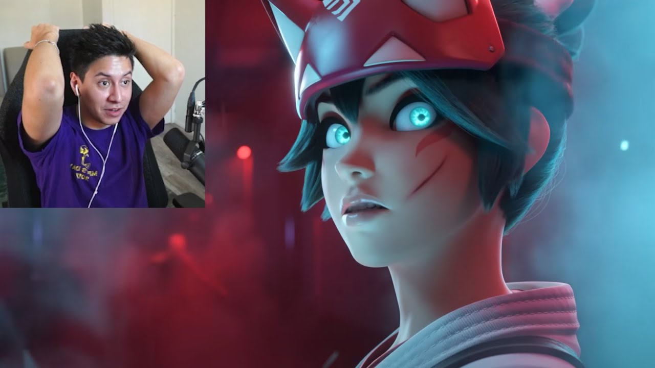 Salty Phish Reacts to Kiriko Overwatch 2 Animated Short