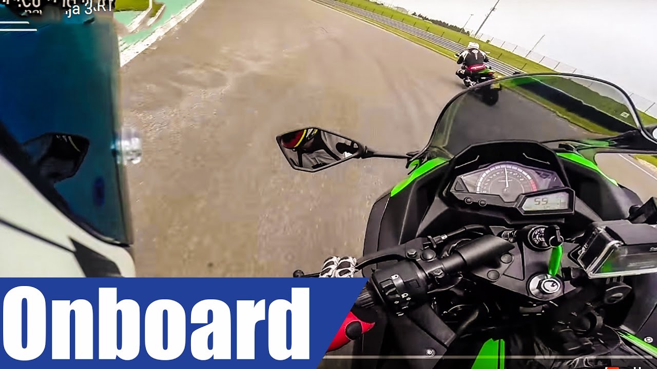 Onboard Kawasaki Ninja 300 KRT Edition 2016 │ Akrapovic Slip-on