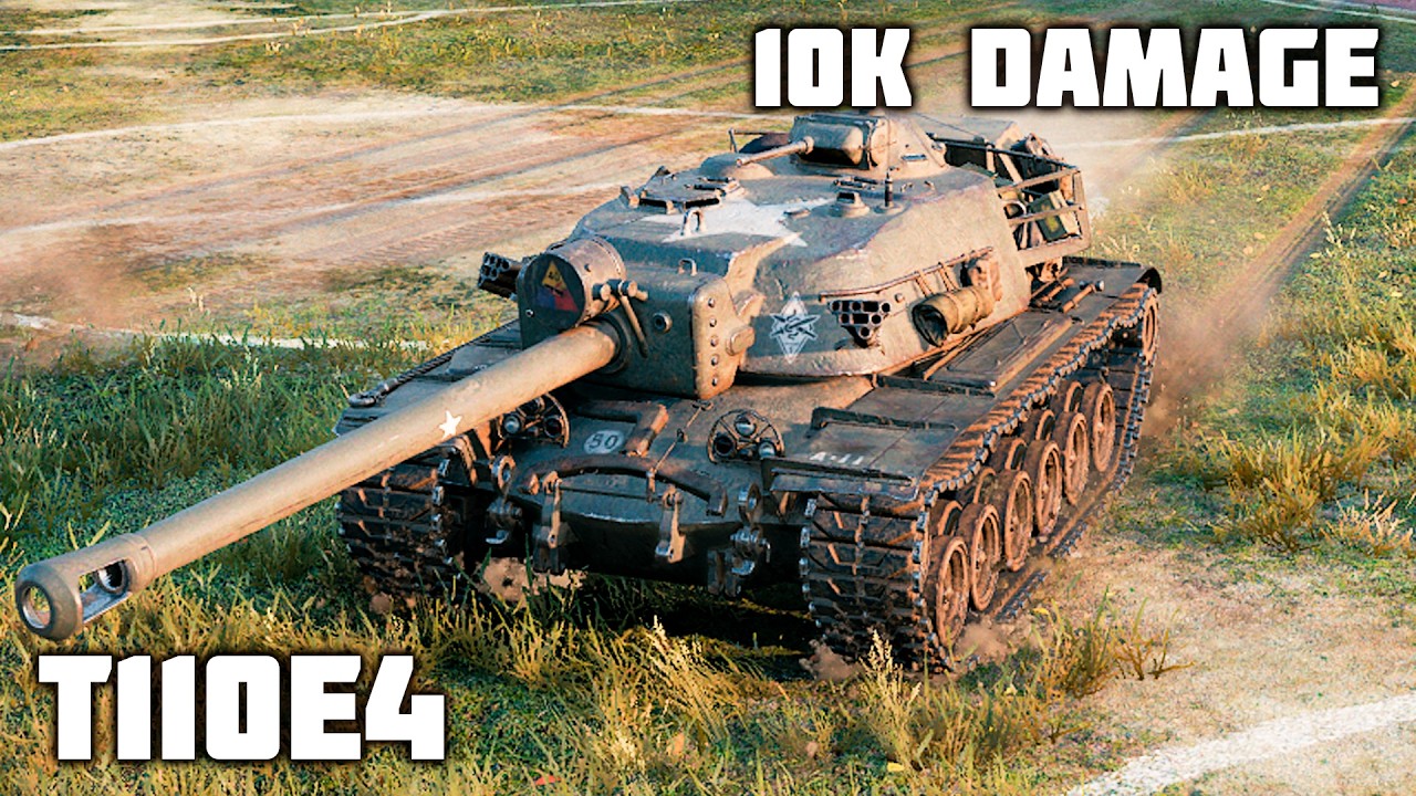 T110E4 WoT &ndash; 8Kills, 10K Damage