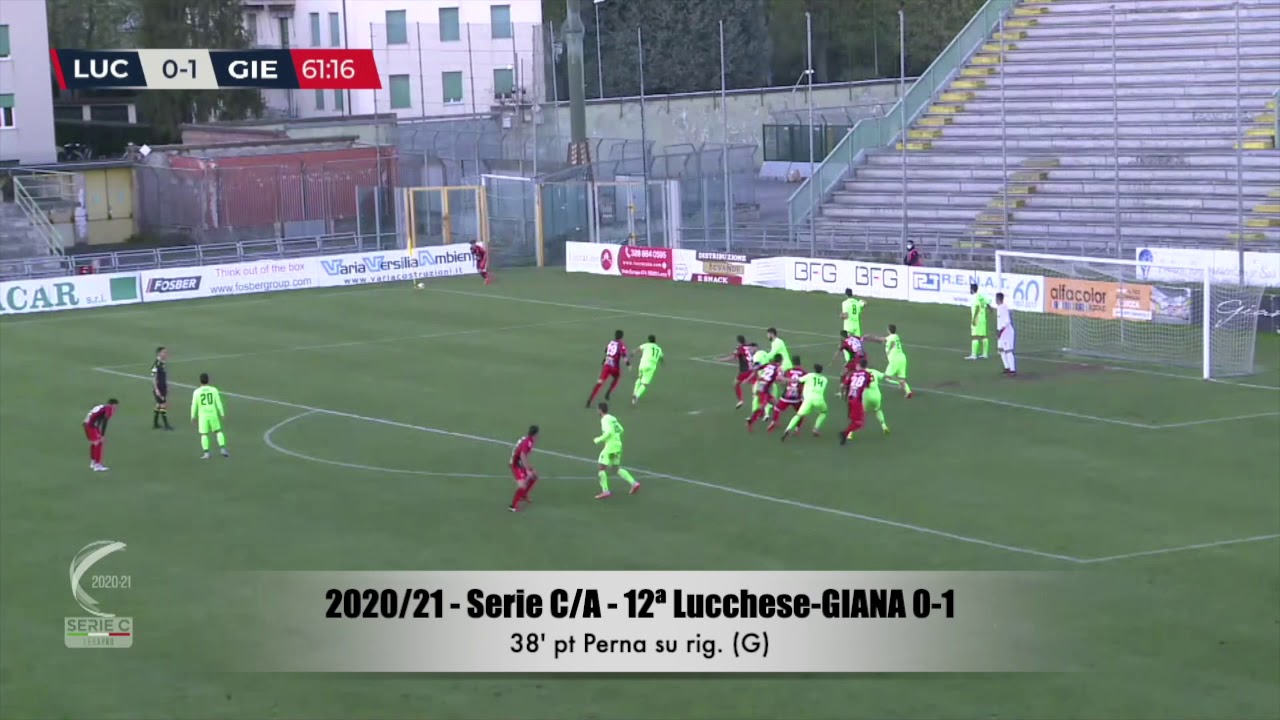 Serie C 2020/2021 - 12ª HL Lucchese-GIANA 0-1