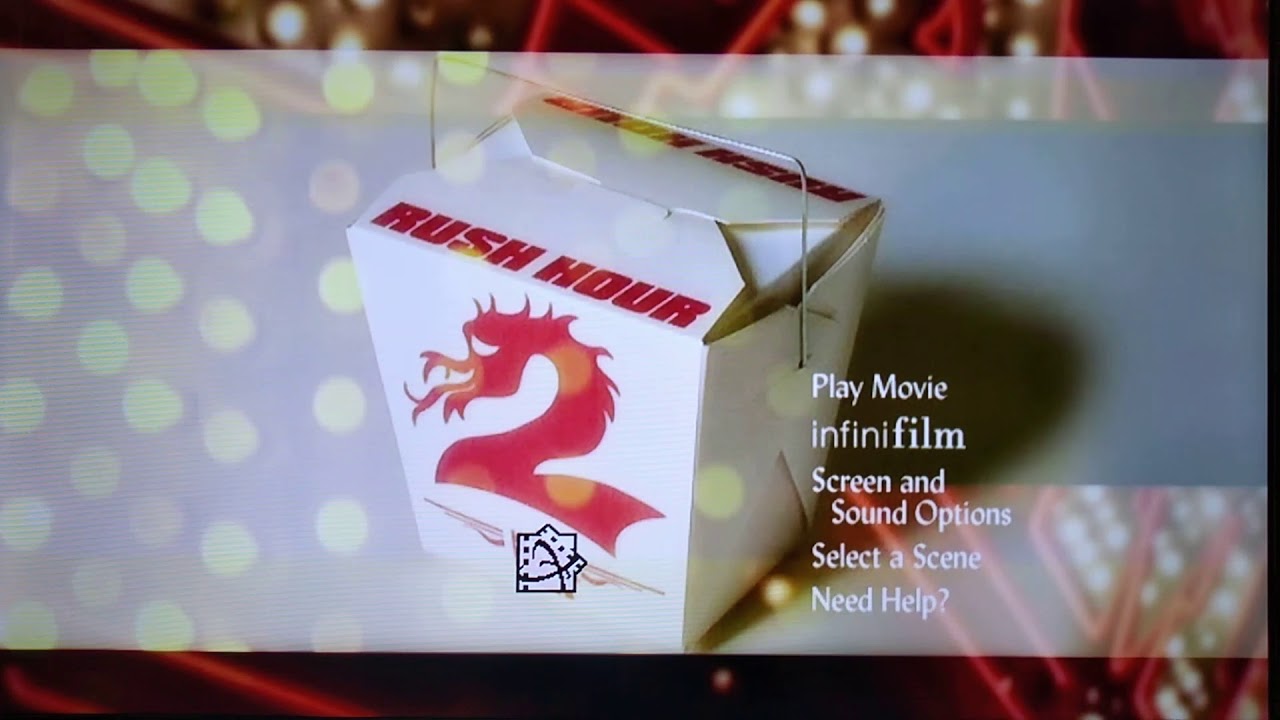 Rush Hour 2 (2001) - Main Menu (DVD)