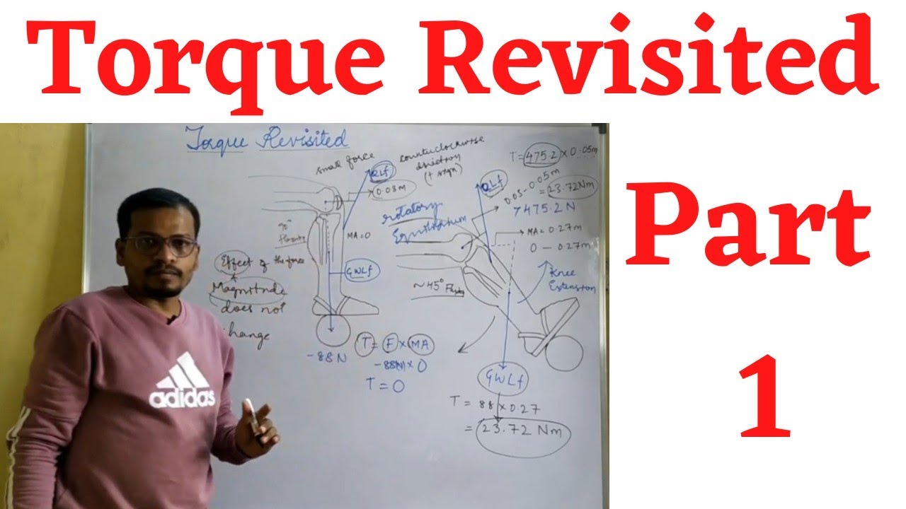 Biomechanics. Torque Revisited ( Part 1). Changes To Moment Arm Of A Force.