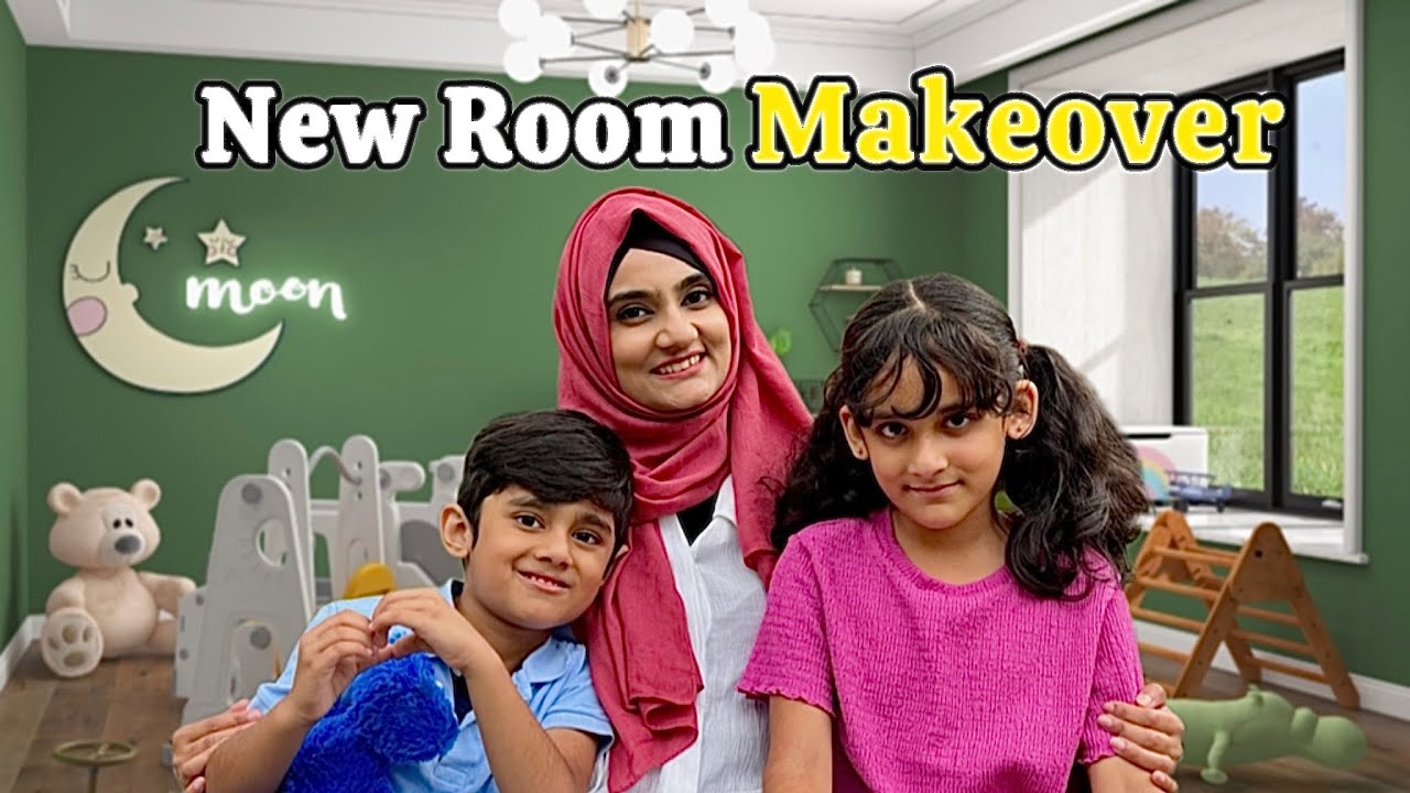 Marwah & Abdul Rahman’s Room Makeover | New Settings | Sehrish & Luqman Vlogs!