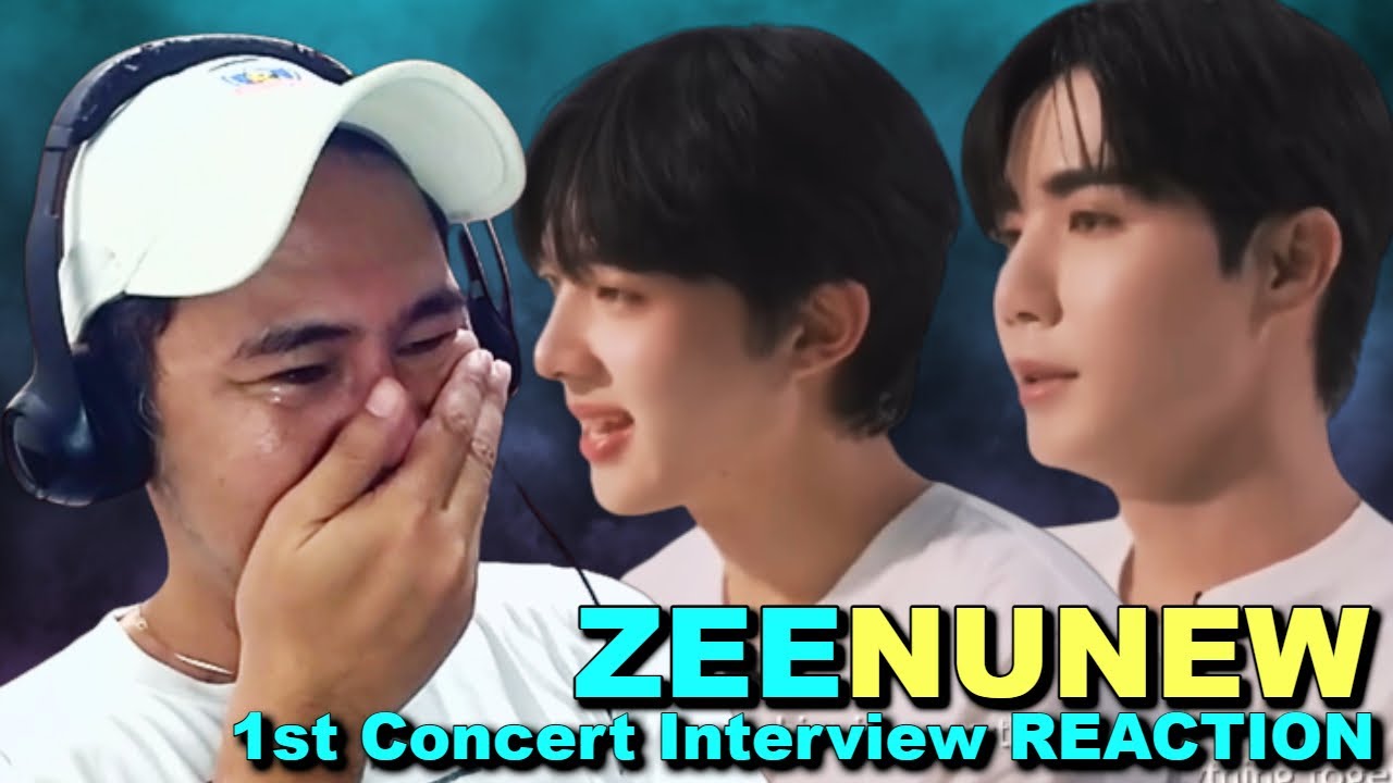 ZeeNunew 1st Concert Interview REACTION