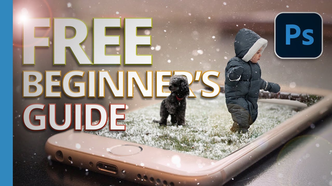 Get started in Photoshop in under 60 mins for complete beginners