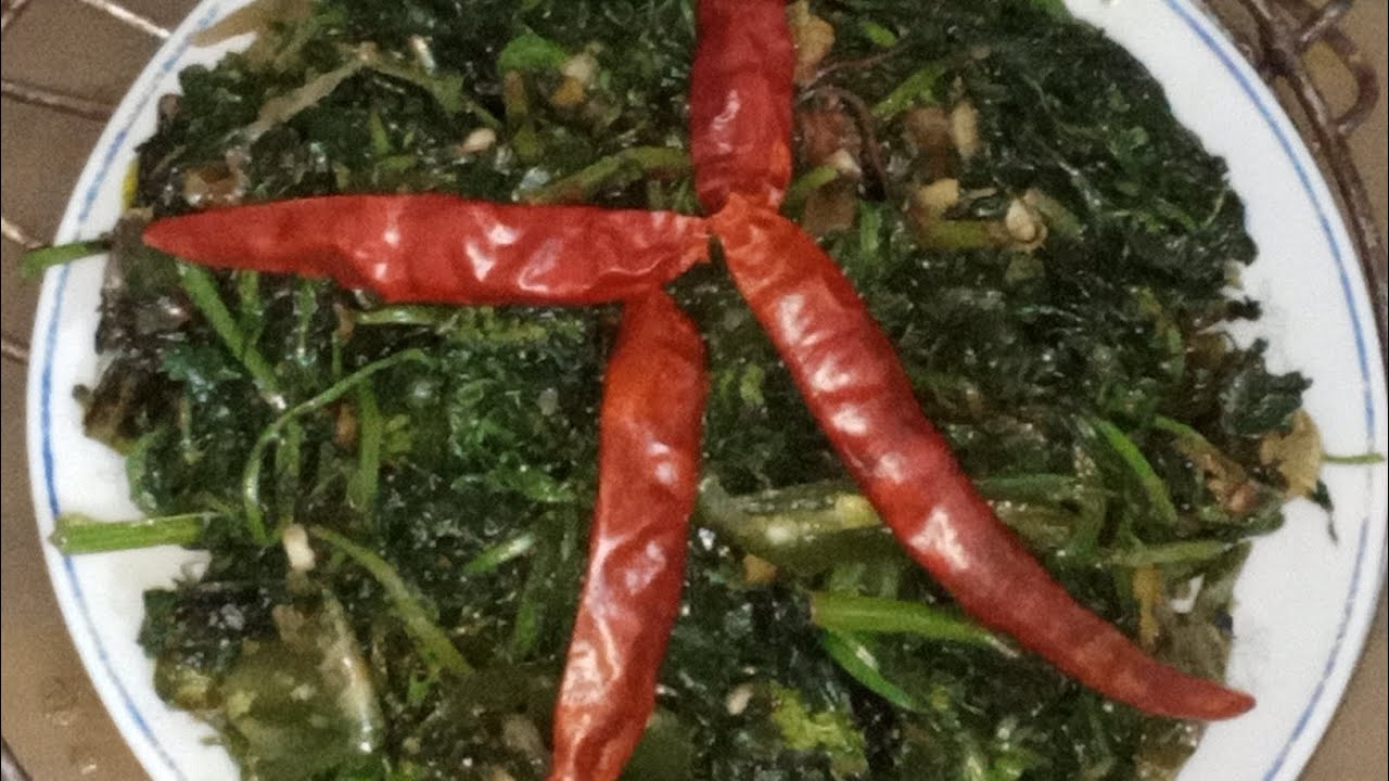 বইত্তা শাক ভাজি করলাম
