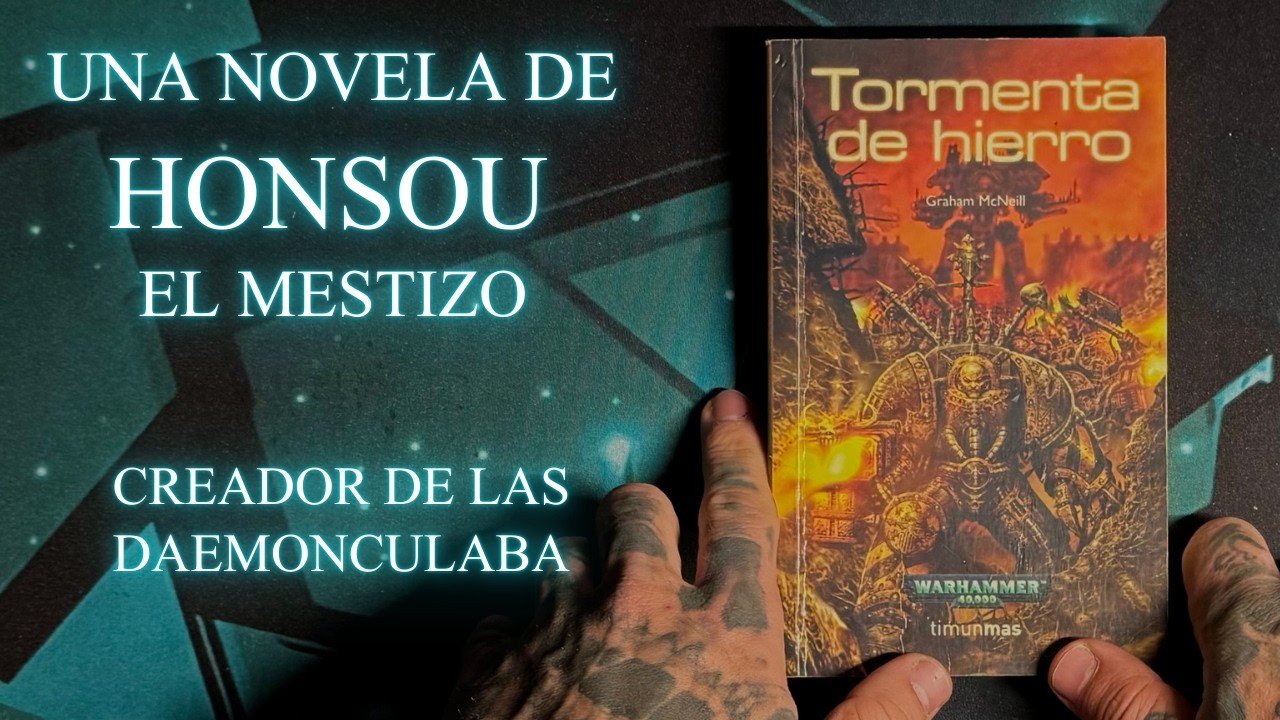 Reseña de TORMENTA DE HIERRO, escrita por Graham McNeill - novela de Warhammer 40k