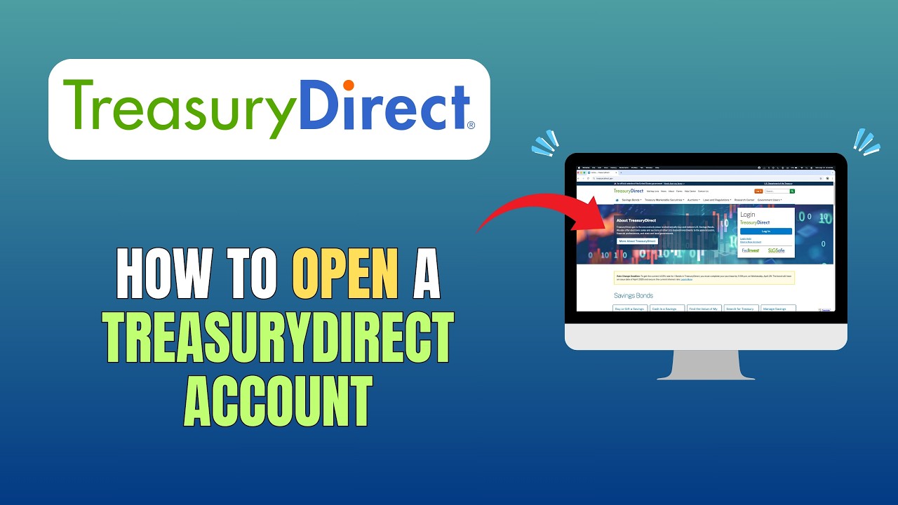 КАК ОТКРЫТЬ СЧЕТ В TREASURYDIRECT - ОБНОВЛЕНИЕ 2026 ГОДА