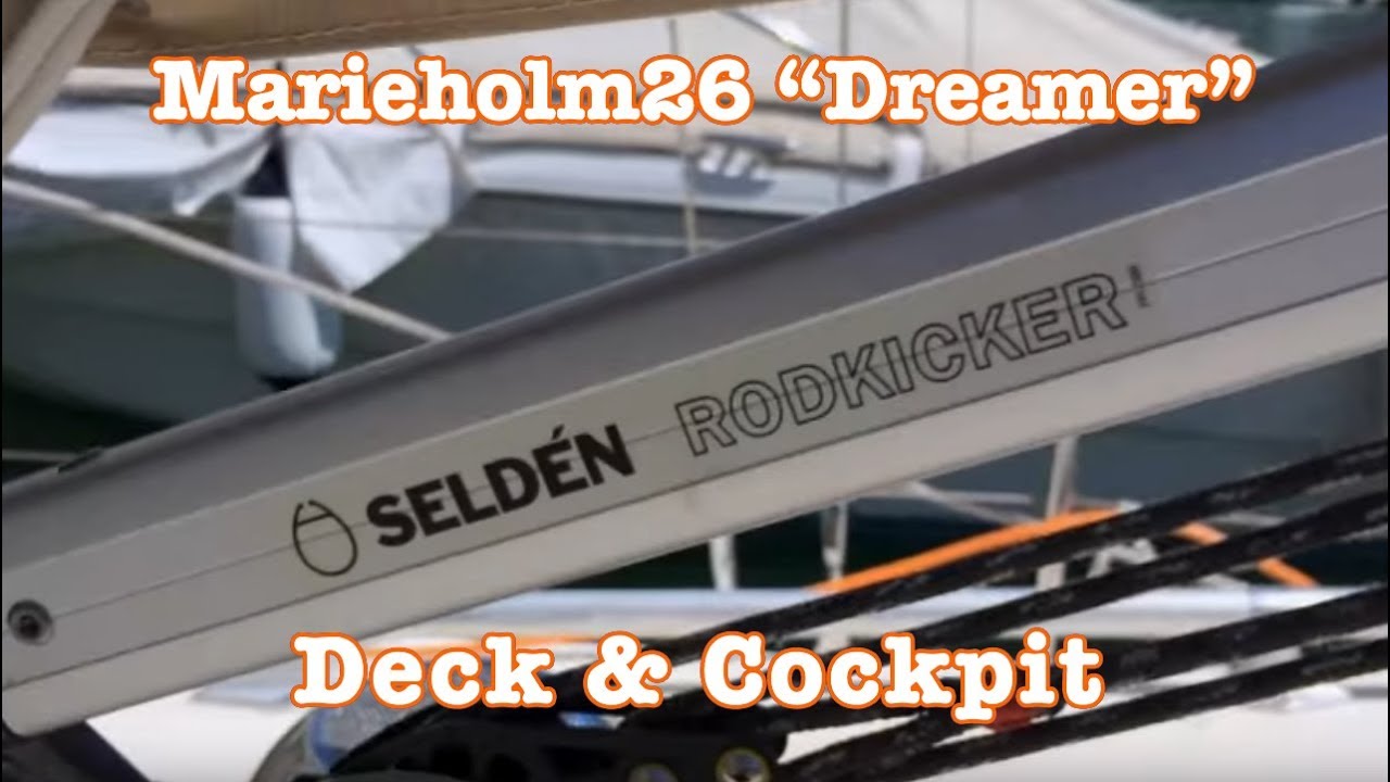 Adventure Awaits: Sailing Vlog On The Marieholm26 'dreamer' Folkboat - Cockpit Views!