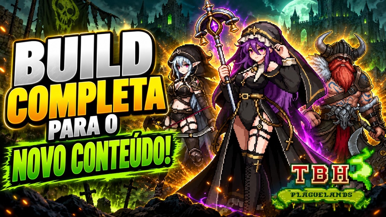 BUILD COMPLETA para PLAGUELANDS TBH: Task Bar Hero - Dicas / Tutorial / Guia