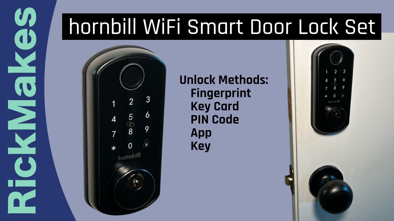 Комплект умных дверных замков Hornbill WiFi