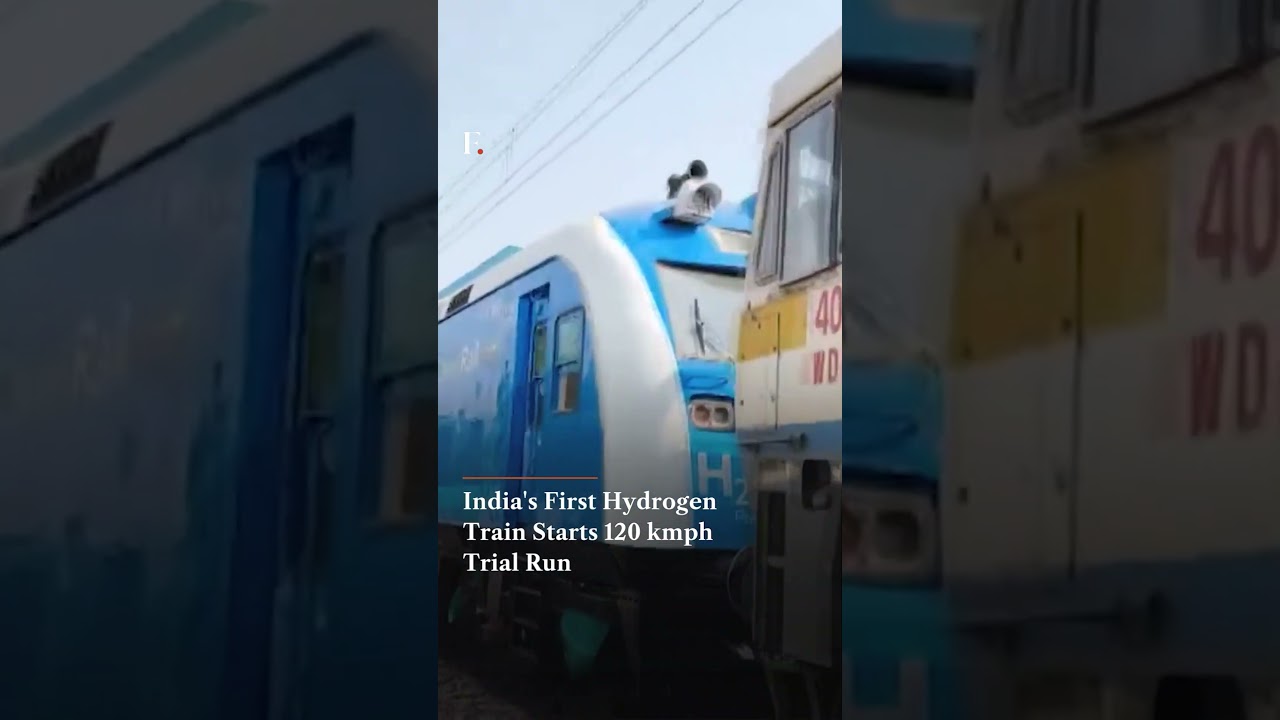 India's First Hydrogen Train Starts 120 kmph Trial Run | N18G