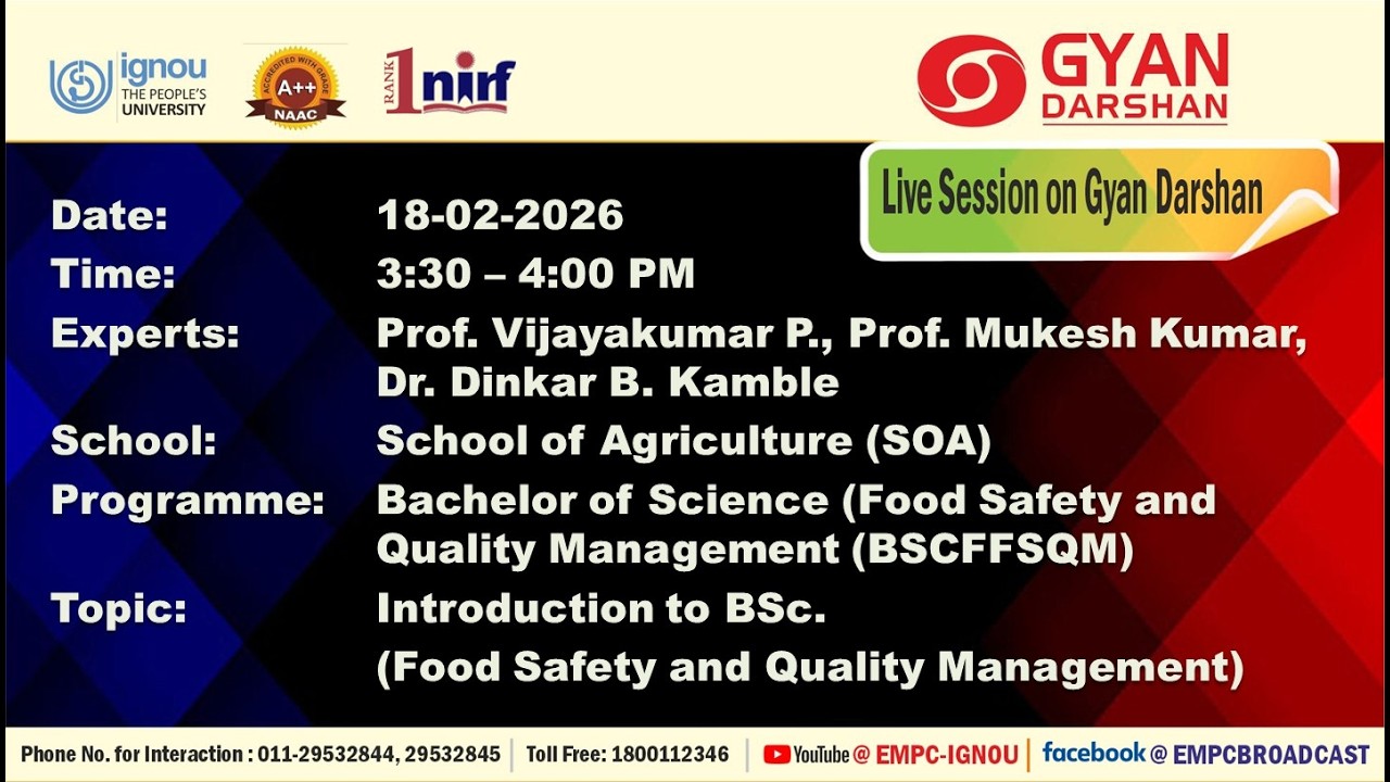 Introduction to BSc. (Food Safety and Quality Management)