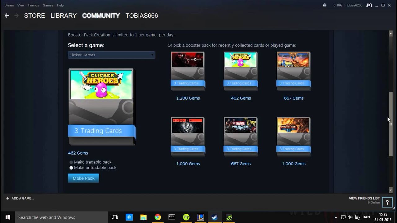 Steam | How to create booster package