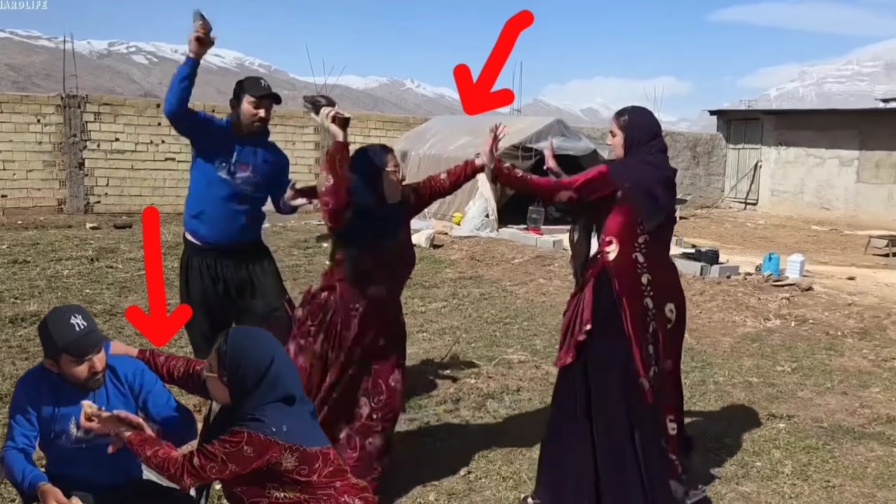 Competing for the Husband’s Heart; A Confrontation Between the First and Second Wife.#hardlife #iran
