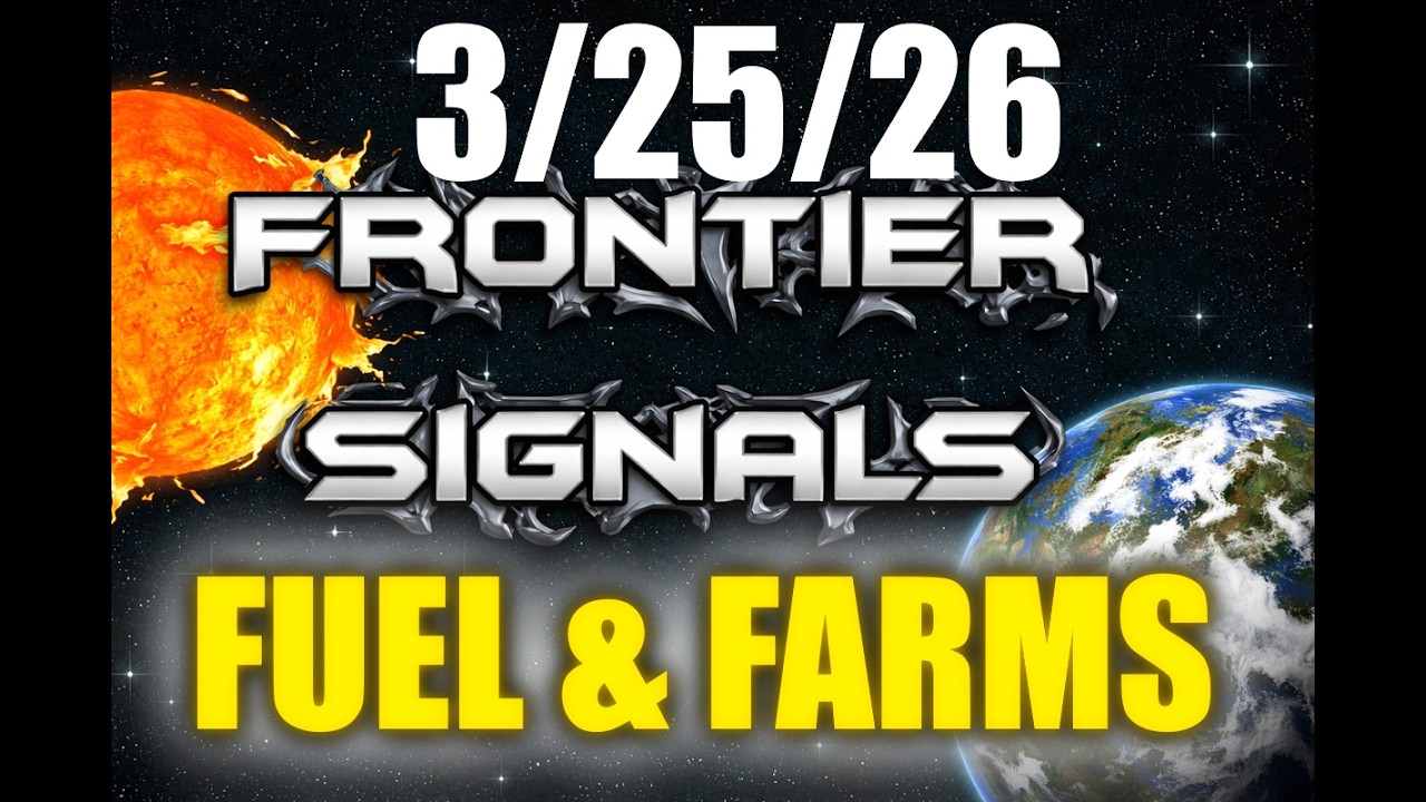 Farmland & Oil Crisis | Frontier Signals | 3/25/26