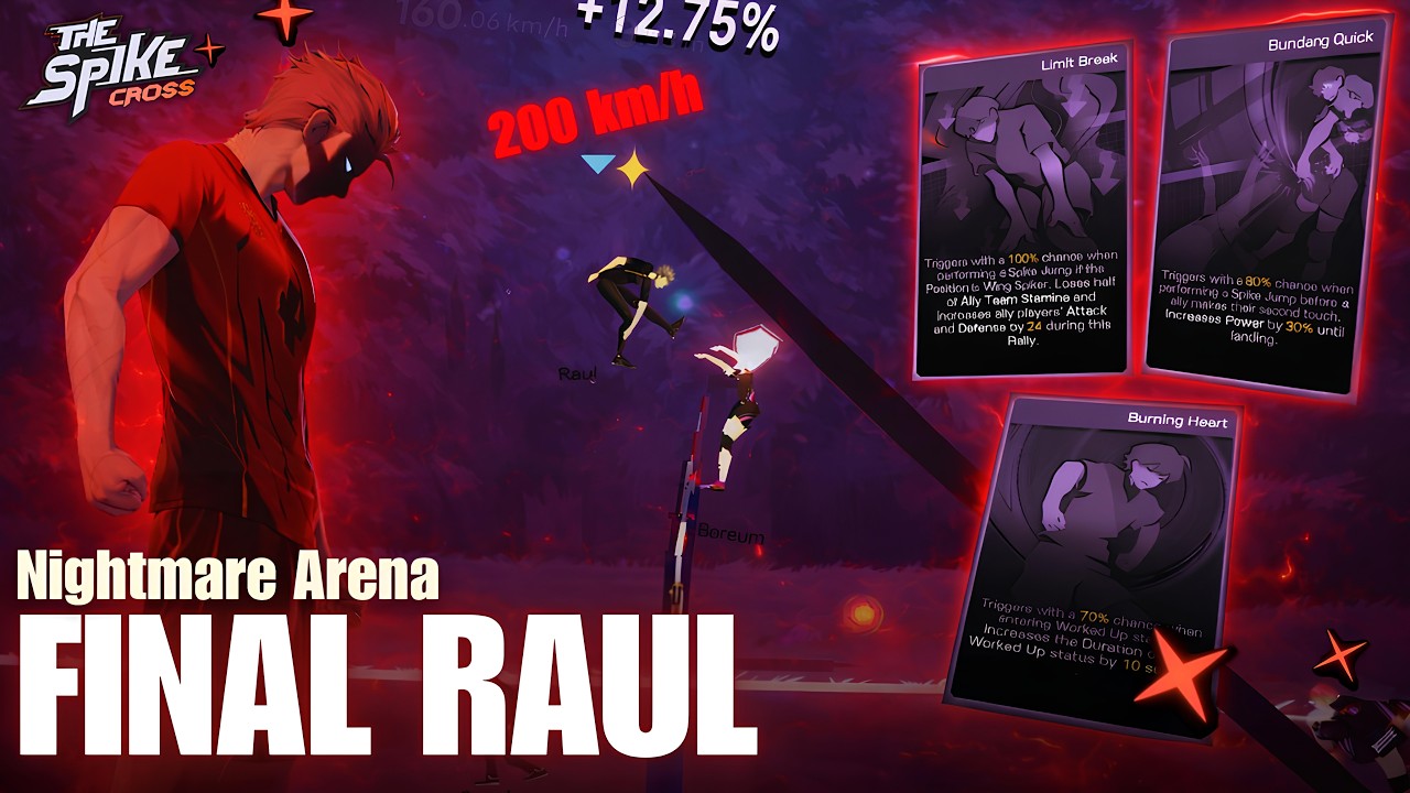 Nightmare arena - Final RAUL! Dream Shards Combo | The Spike Cross