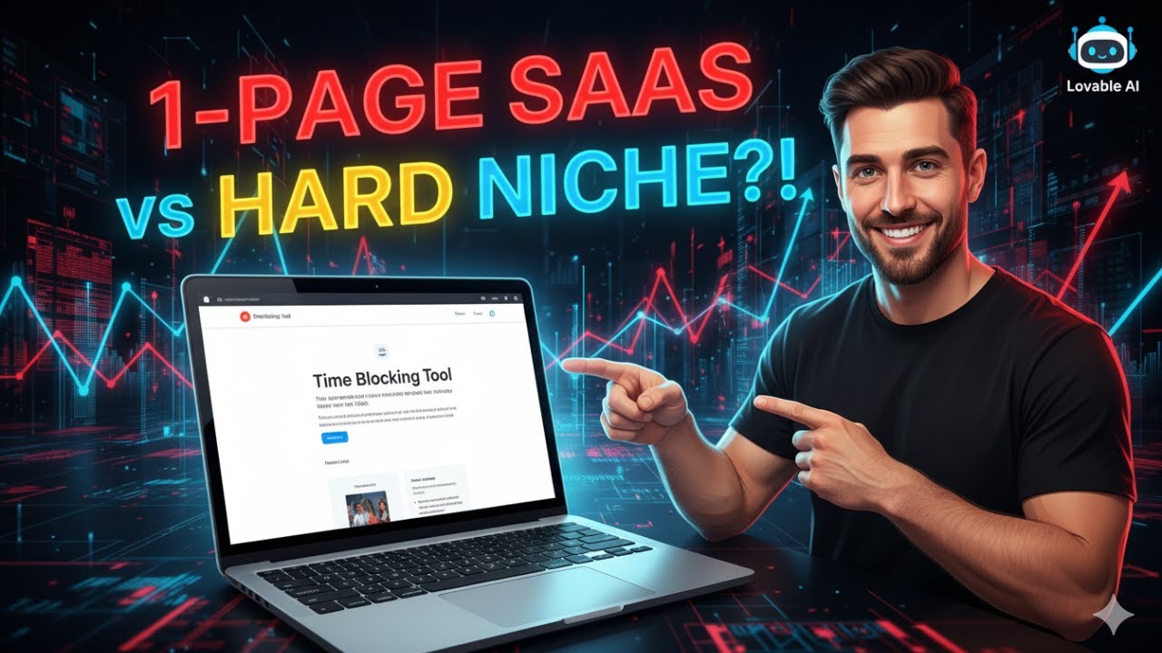 Can I Rank a 1-Page Micro SaaS (Built on Lovable AI) in a HARD Niche? - Part 1